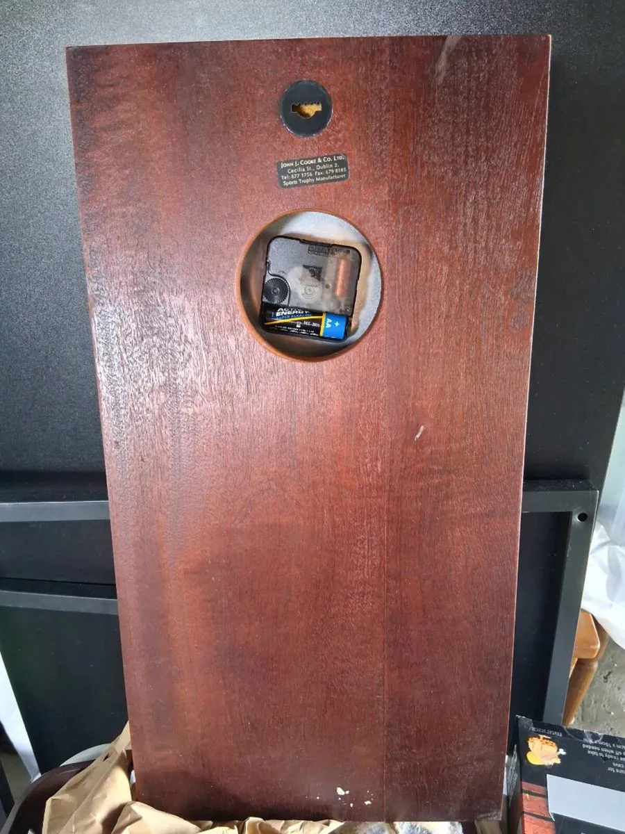 Carlsberg Clock With Brass Bell - Image 2