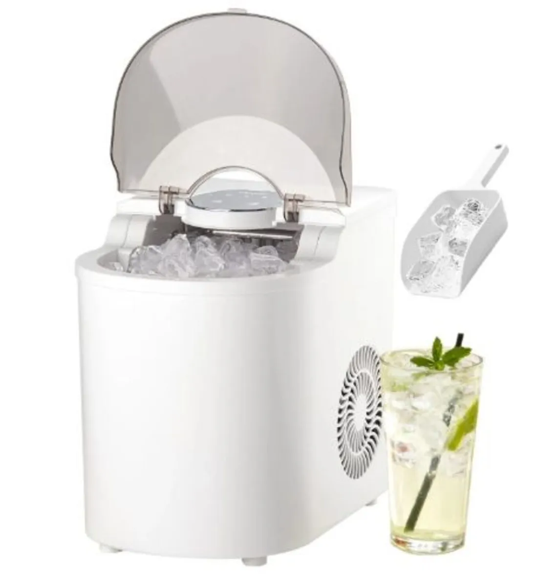 Countertop Ice Maker, 7 Cubes Ready in 6 Mins,11.8 - Image 1