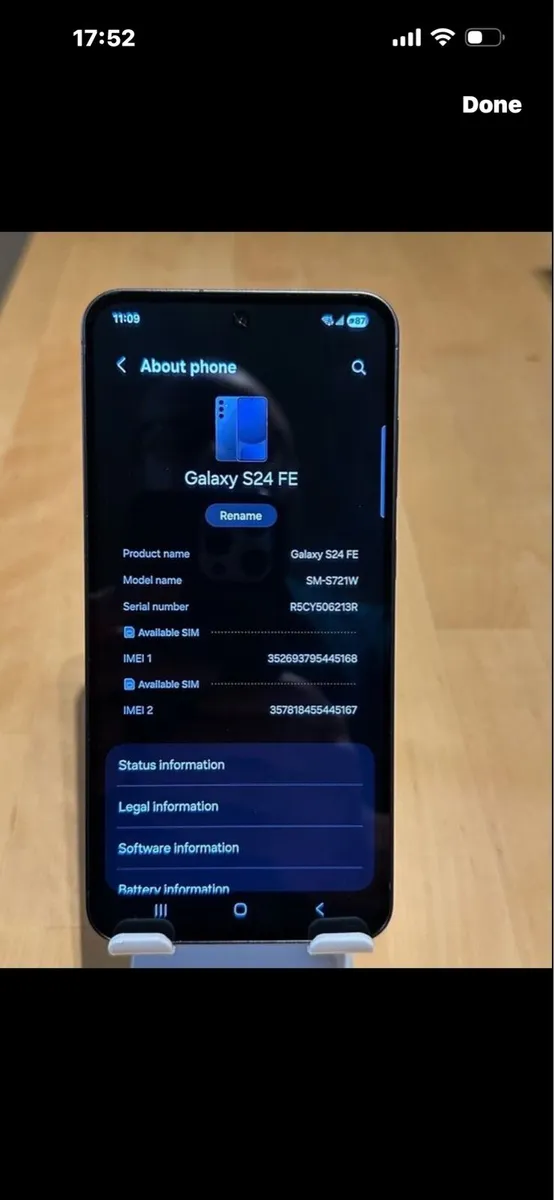 Samsung Galaxy s24 FE Unlocked - Image 4