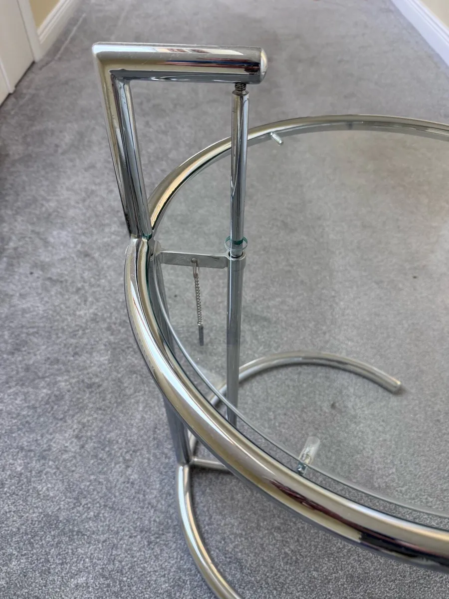 4 x Eileen Gray replicated coffee table - Image 3