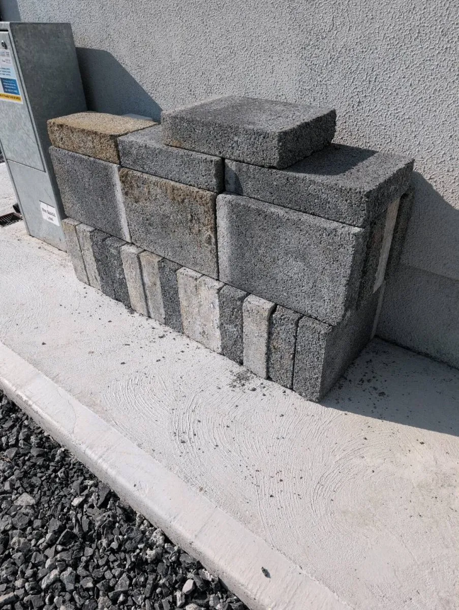 12" Concrete Blocks - Image 1