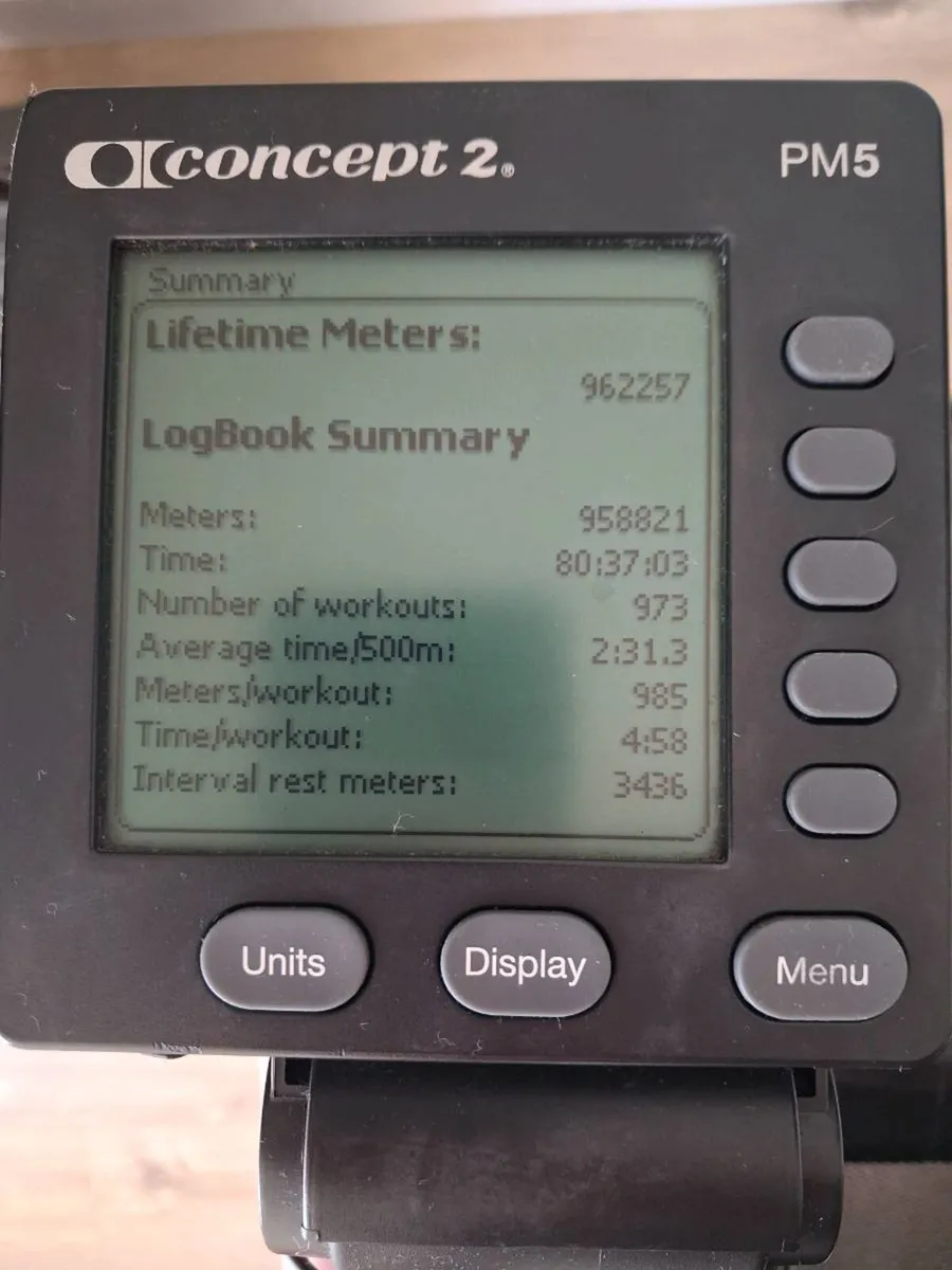 Concept 2 rowing machine - Image 3