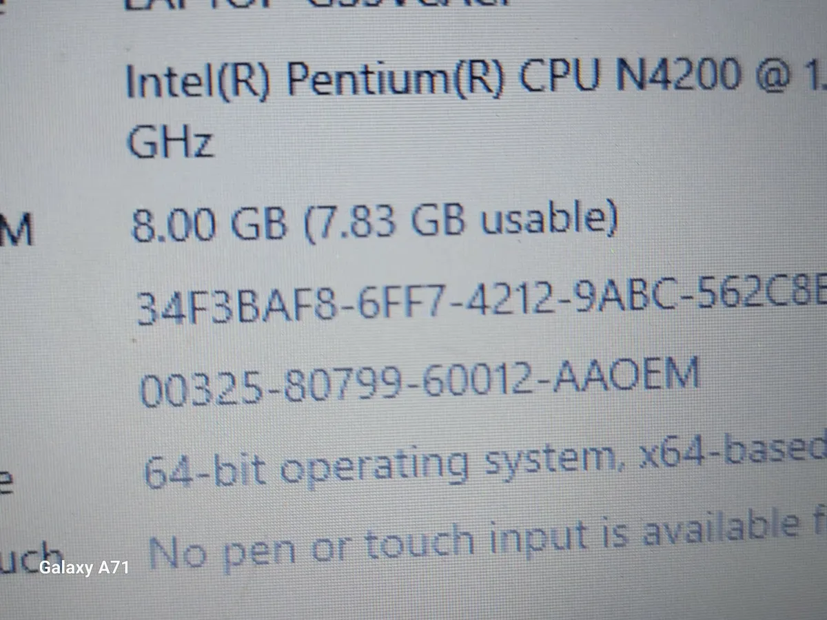 ACER ASPIRE Laptop ES1-533 series, Model N16C! Red - Image 4