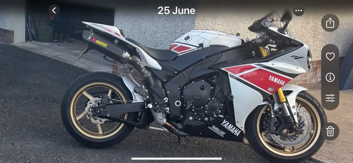 YAMAHA YZF R1 2012 big bang - Image 3