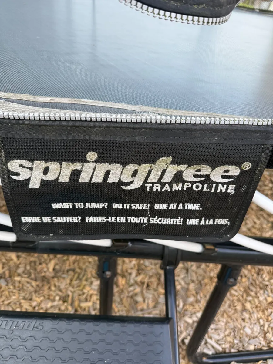 Spring free Trampoline Great Condition - Image 1