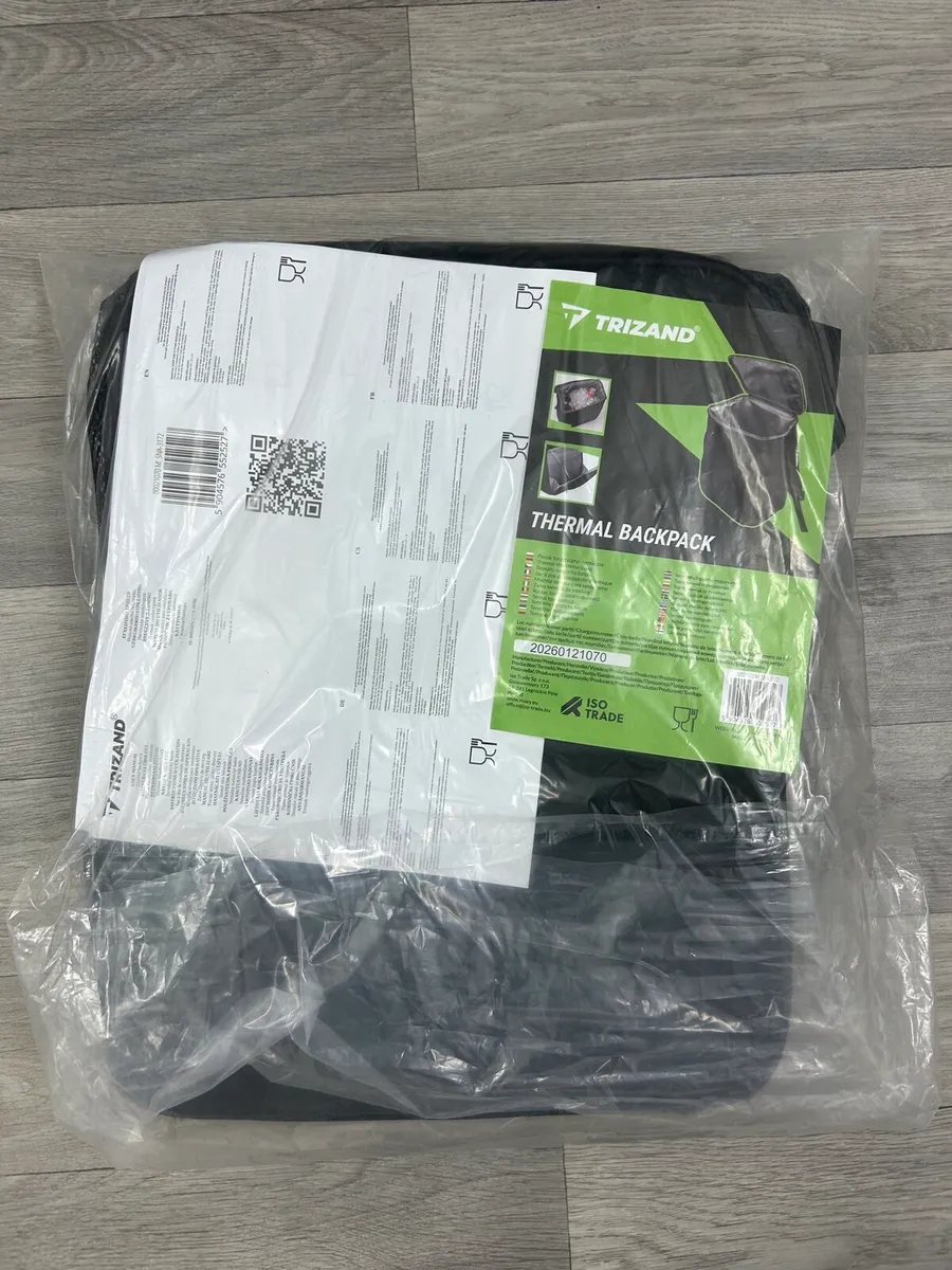 New Thermal Backpack Cooler Black Picnic Bag - Image 4
