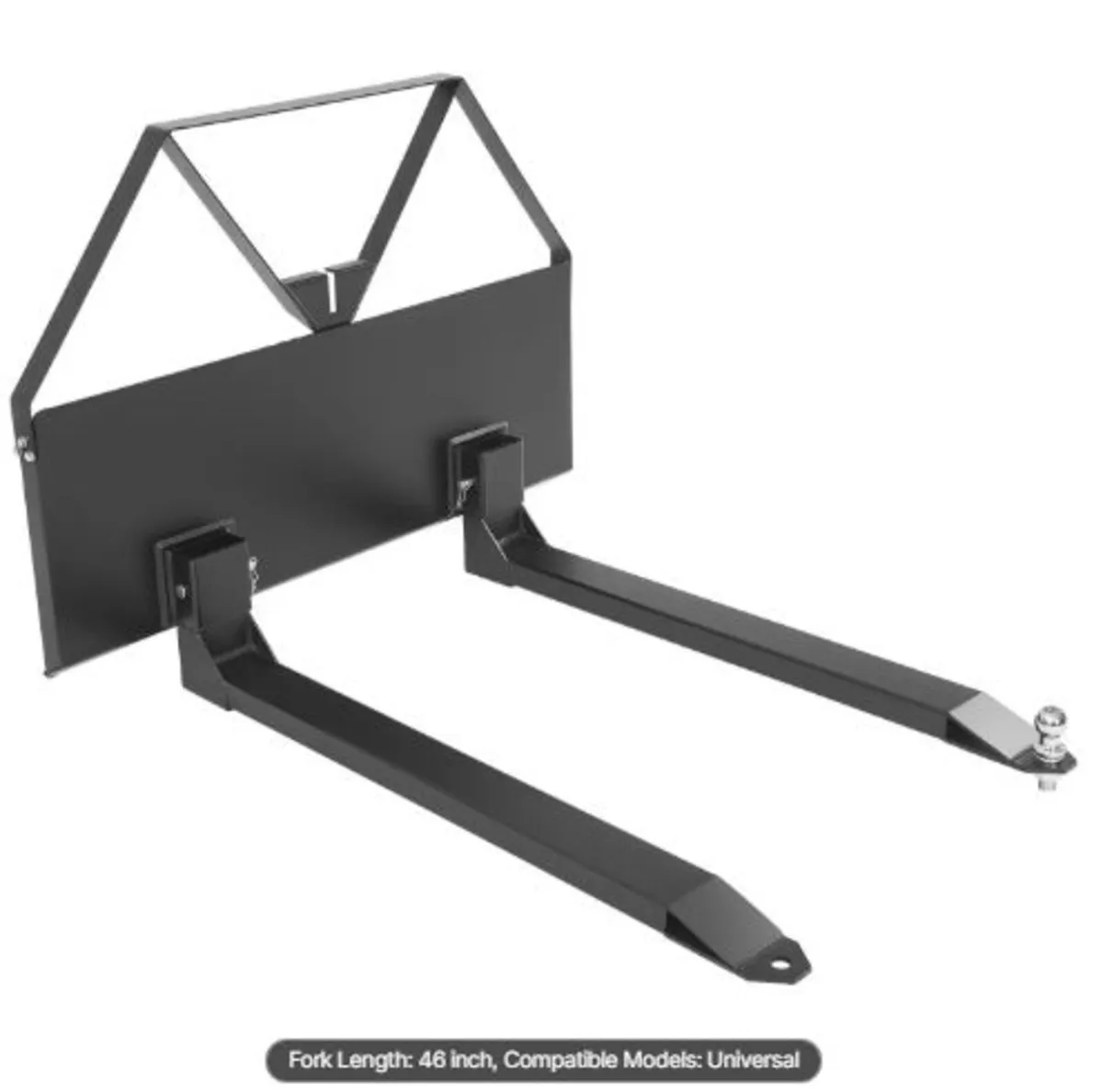 Skid Steer Pallet Forks, 1179 kg Rated Capacity, - Image 1