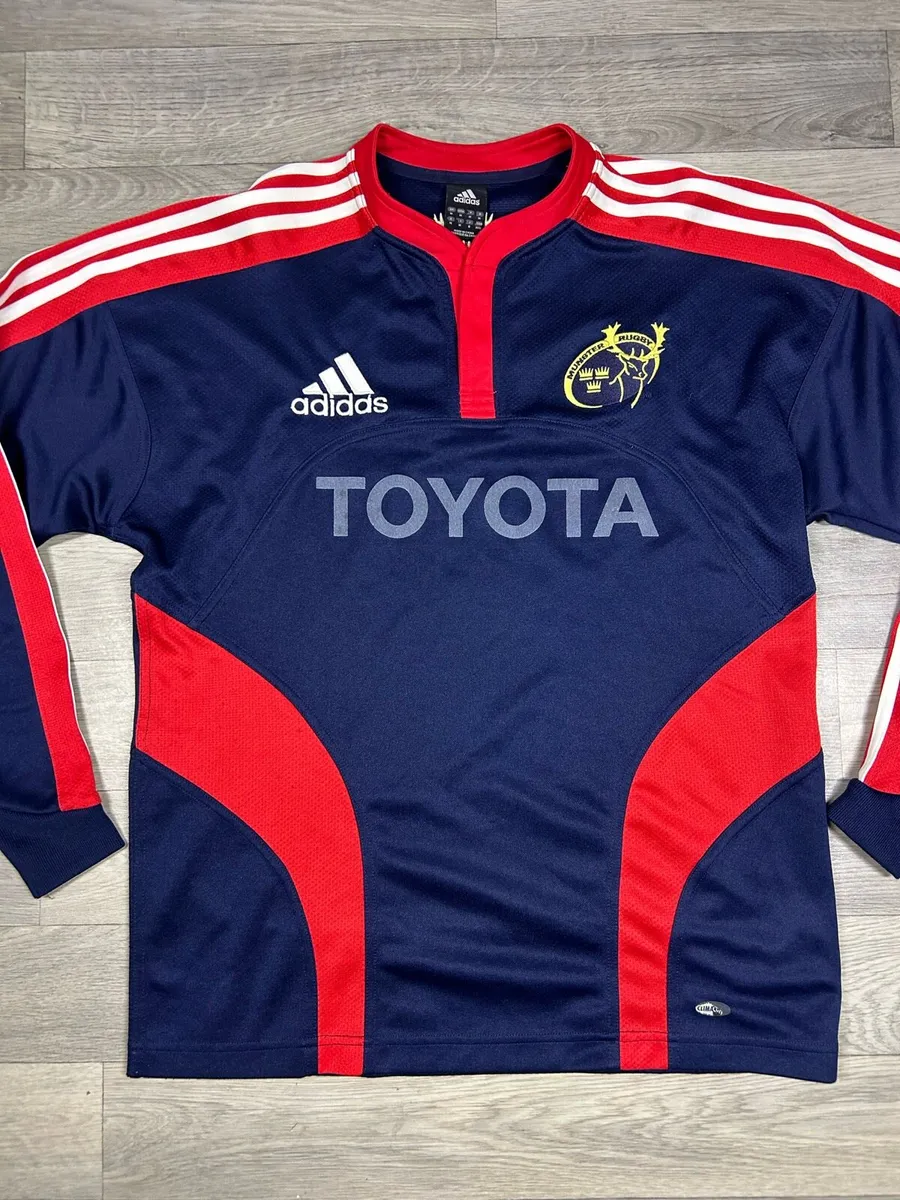 Vintage 2007 Adidas Munster Rugby Jersey Shirt M - Image 2