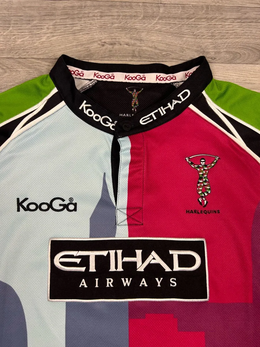 Harlequins Rugby London Jersey Shirt Mens 4XL - Image 3