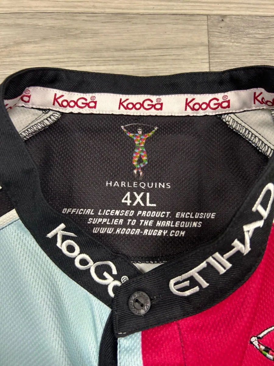 Harlequins Rugby London Jersey Shirt Mens 4XL - Image 4