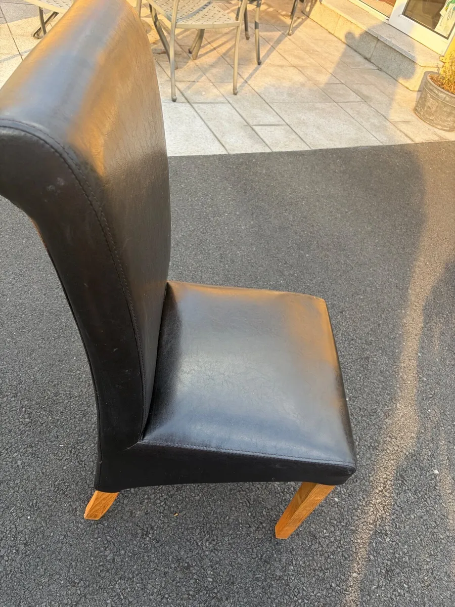 6 Dining room table chairs - Image 2