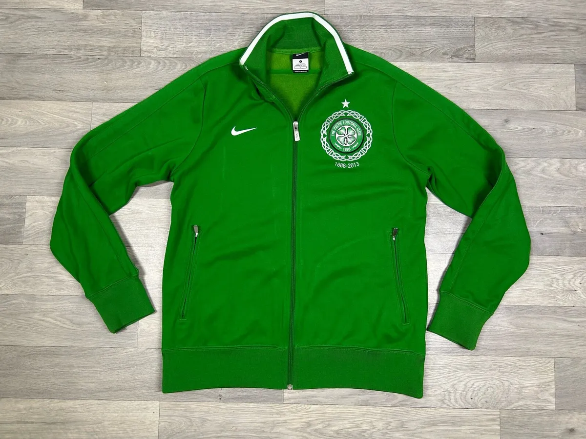 Celtic Glasgow Track Anthem Jacket Mens Large - Image 1