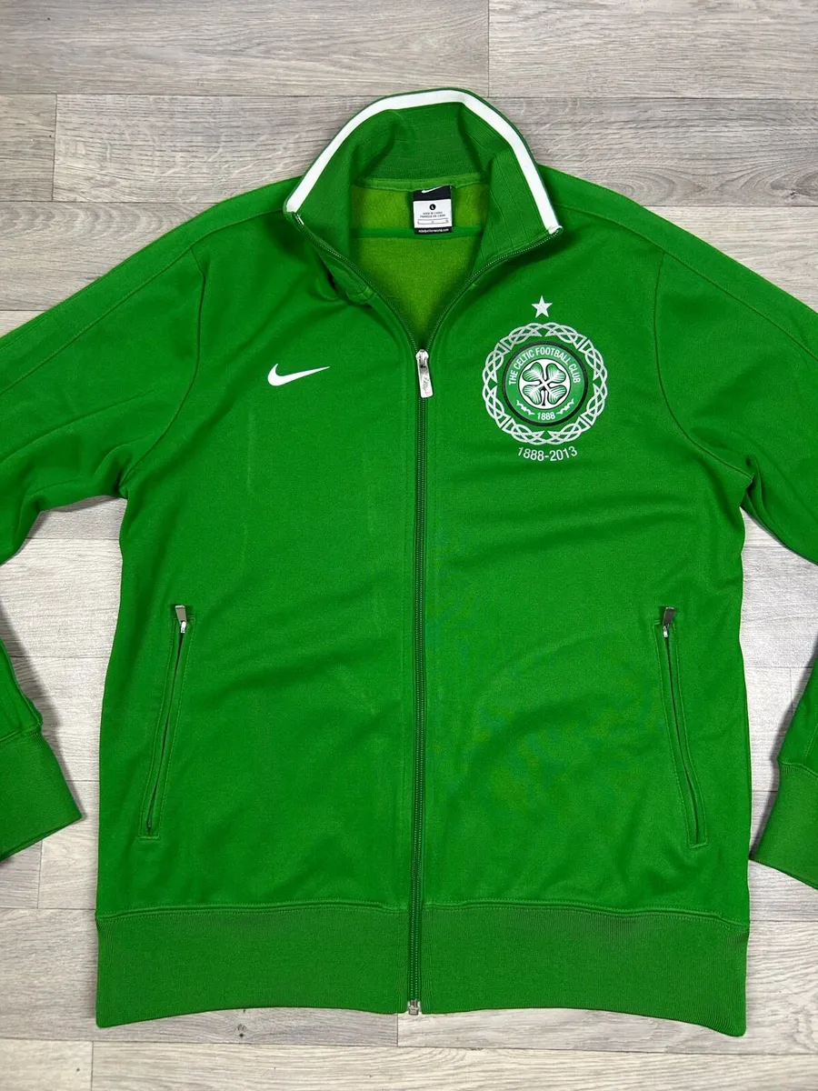 Celtic Glasgow Track Anthem Jacket Mens Large - Image 2
