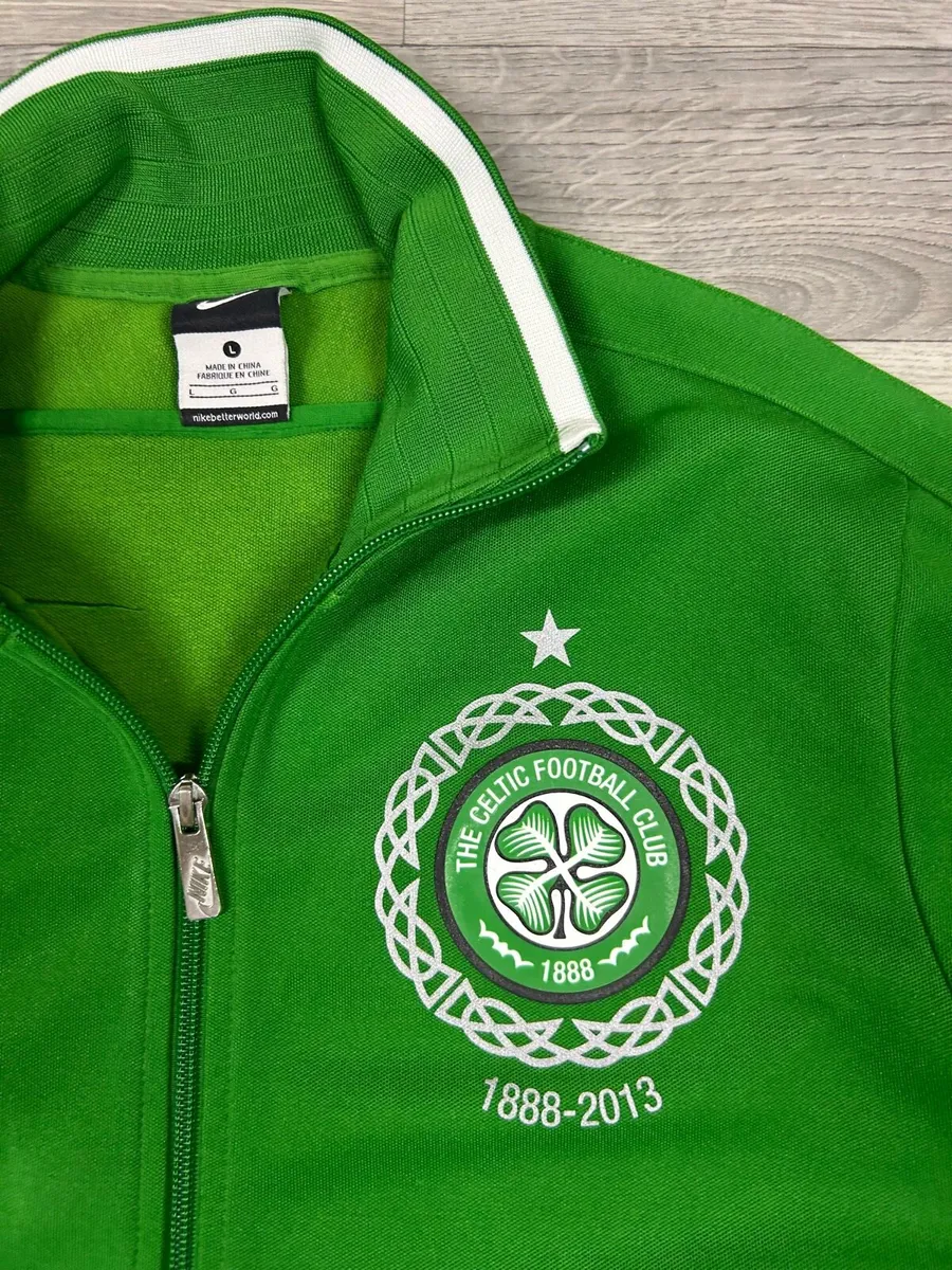 Celtic Glasgow Track Anthem Jacket Mens Large - Image 3