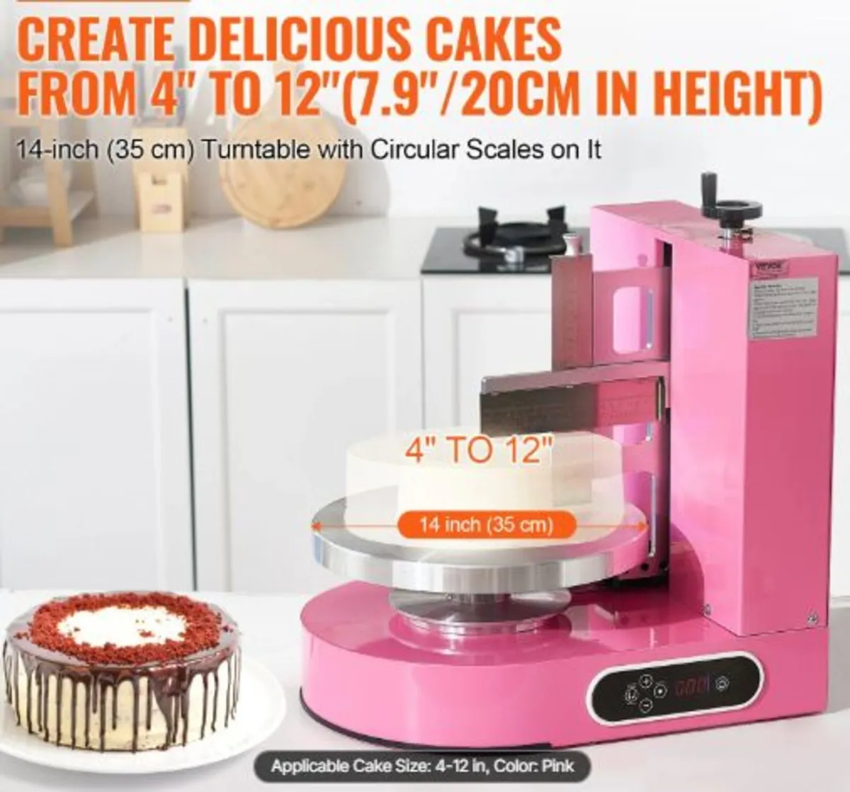 Cake Decorating Machine, Cake Cream Spreading Coat - Image 2