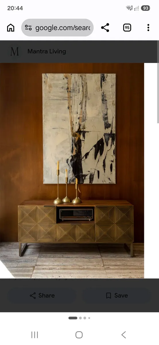 Volan Console table ( Dutch Bone) - Image 1