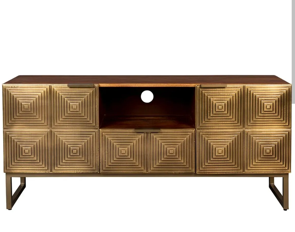 Volan Console table ( Dutch Bone) - Image 2