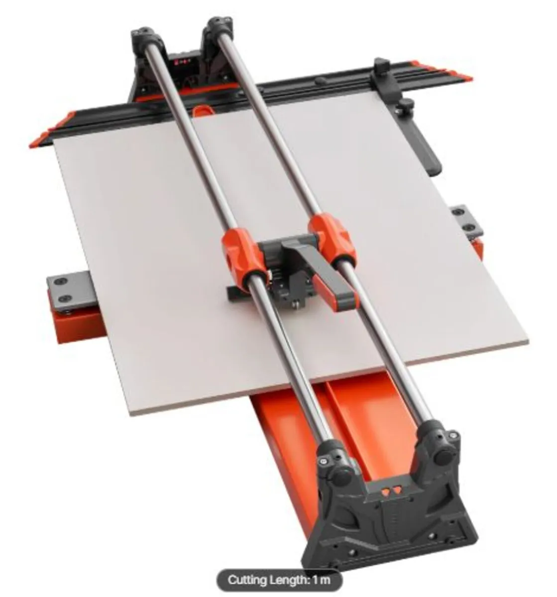 1000 mm Manual Tile Cutter, Upgraded Sliding Head - Image 4