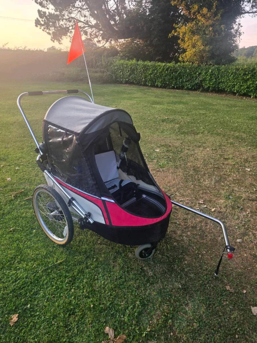 Wike Child Double Bike Trailer - Image 4