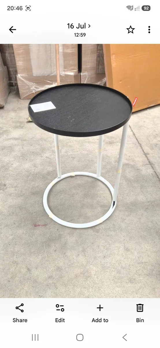 Ethnicraft Tray Table - Image 2