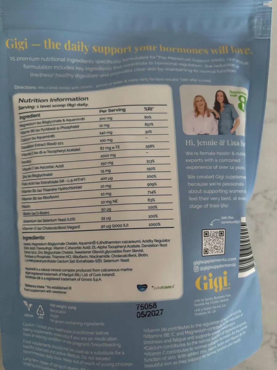 Gigi PMS & Hormone supplement - Image 4