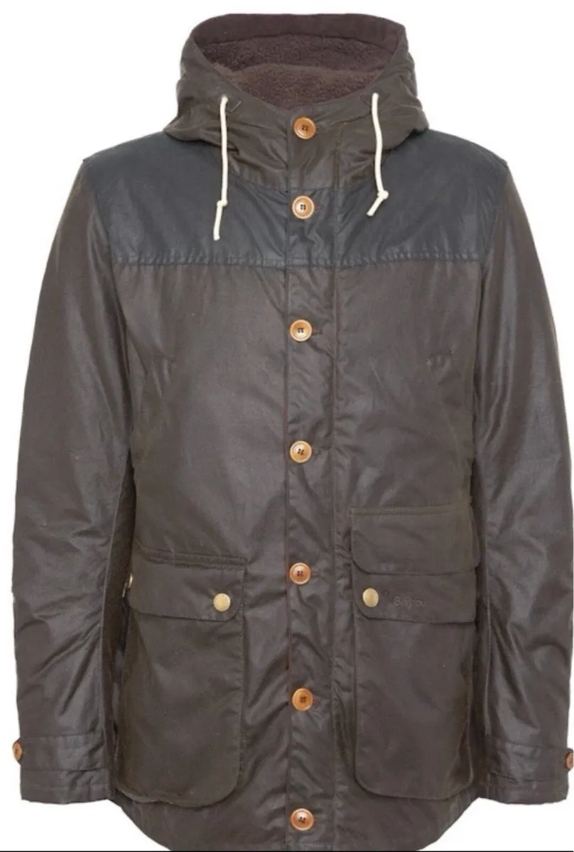 Barbour Heritage Parka Wax Jacket - Image 1
