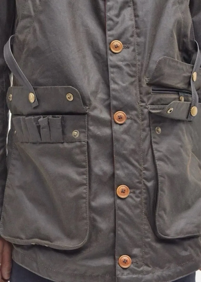Barbour Heritage Parka Wax Jacket - Image 3