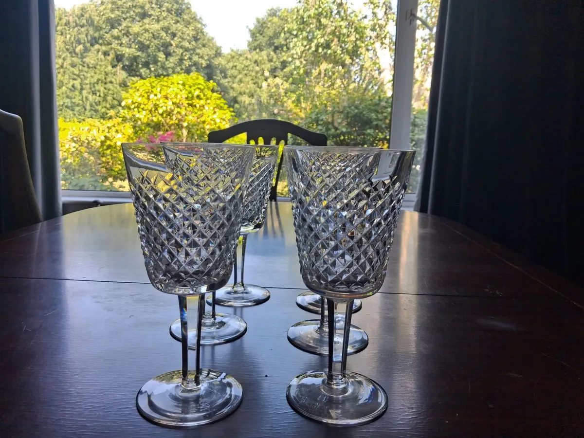 Waterford Crystal Wine Glasses – Set of 6 - Image 3