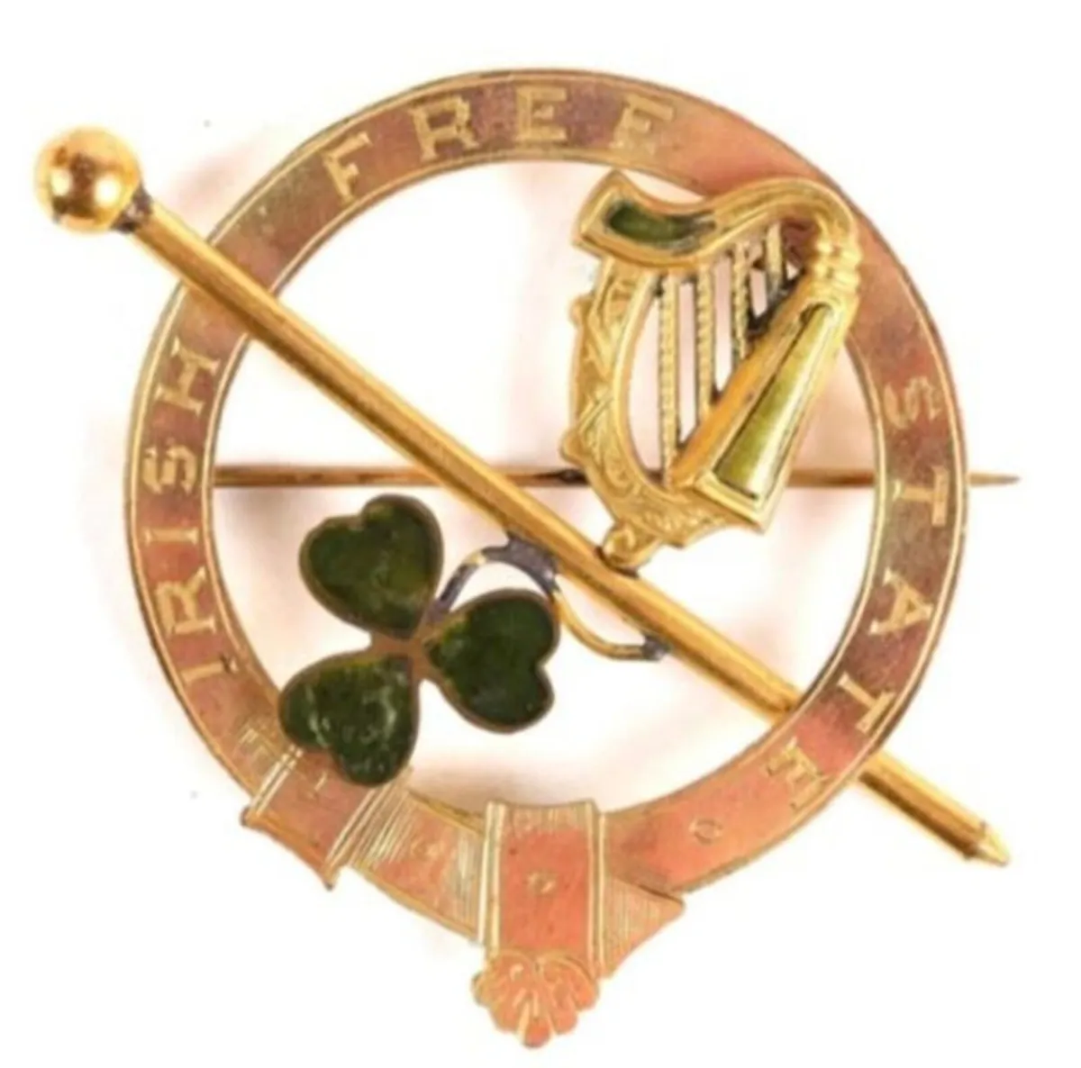 Irish Free State Brooch