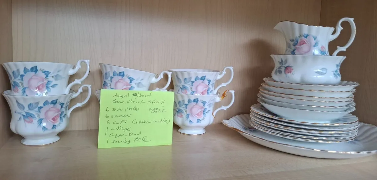 Royal Albert china afternoon tea set - set of 6 - Image 3