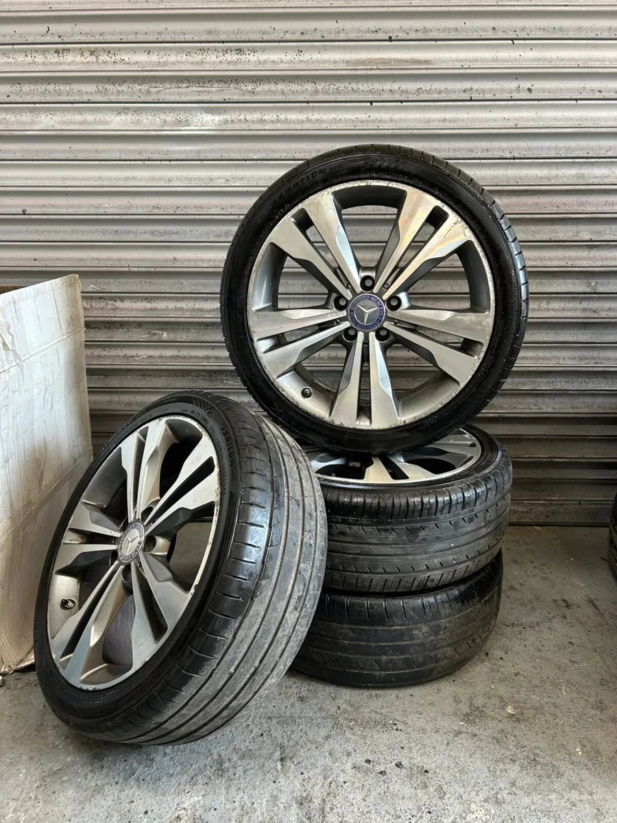 18” Mercedes E-Class Alloys - Image 1