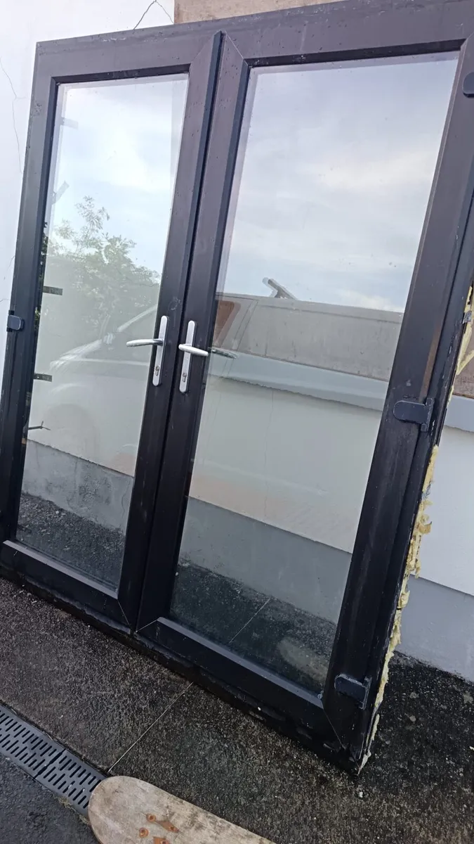 ✅ BLACK FRENCH PATIO DOORS AVAILABLE ✅