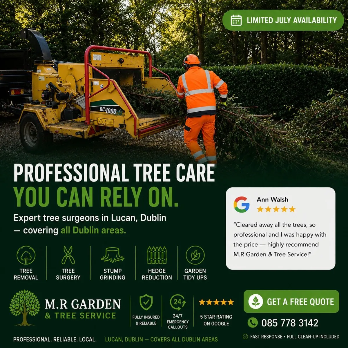 At MR Gardening & Tree Service, - Image 1