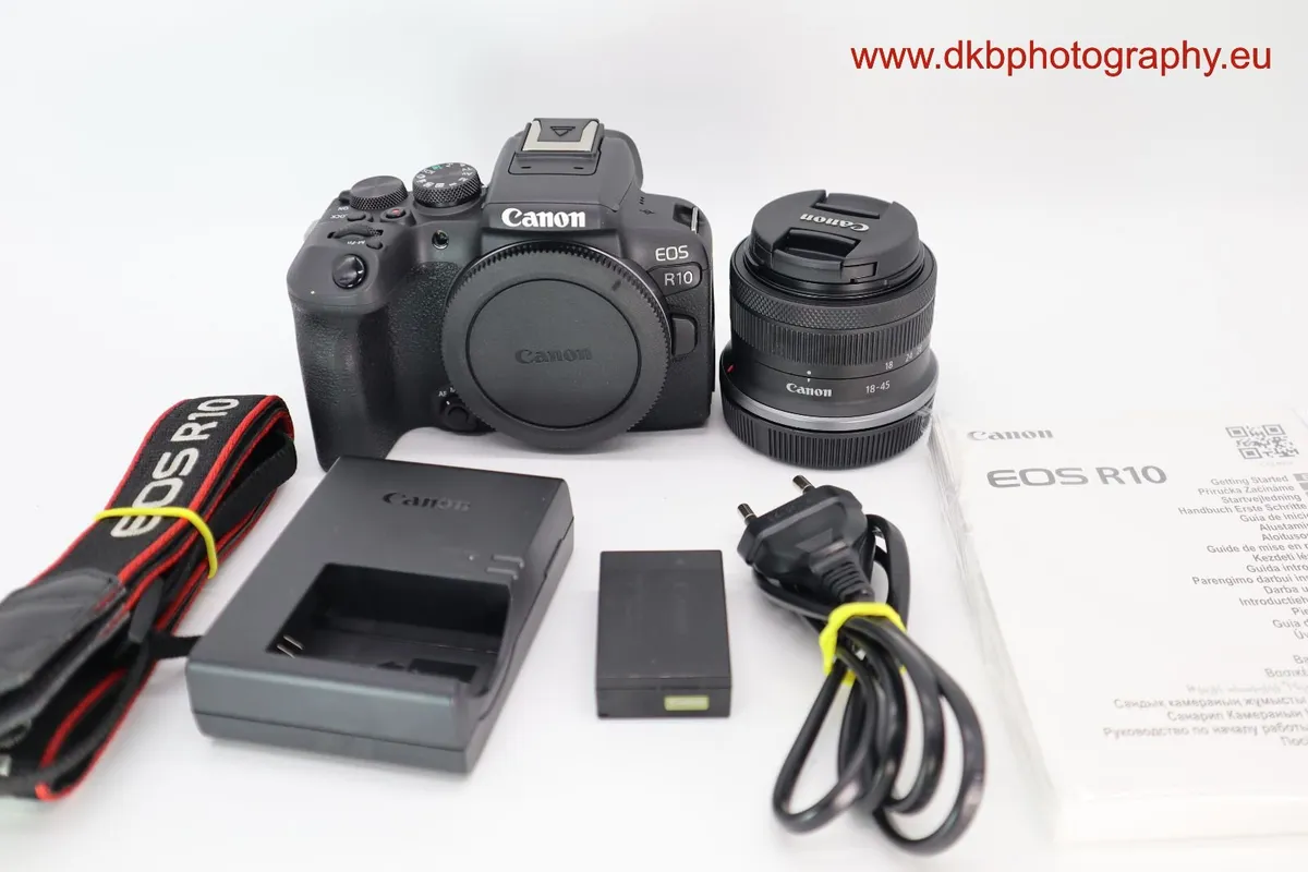 CANON EOS R10 CAMERA & RF-S 18-45mm IS STM LENS - Image 3