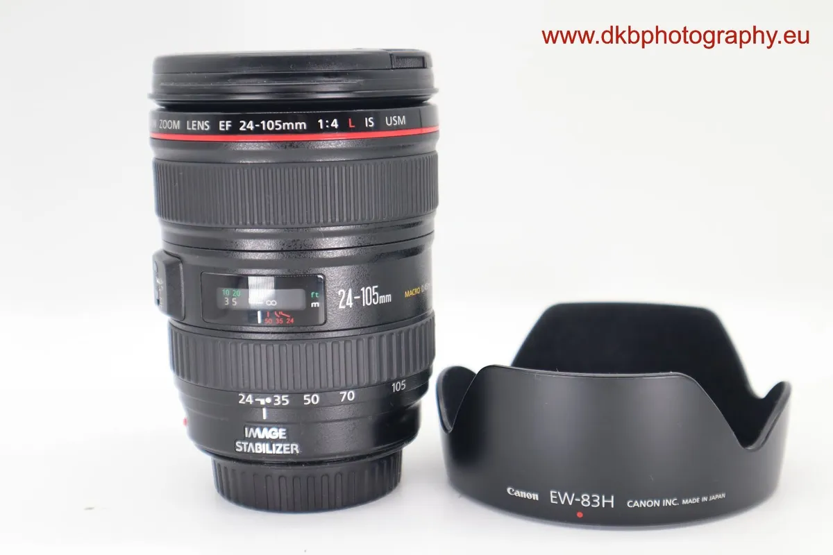 CANON EF 24-105mm F4L IS USM LENS #0523 - Image 1