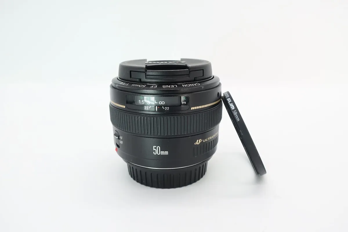 CANON EF 50mm F1.4 USM LENS #0603 - Image 2