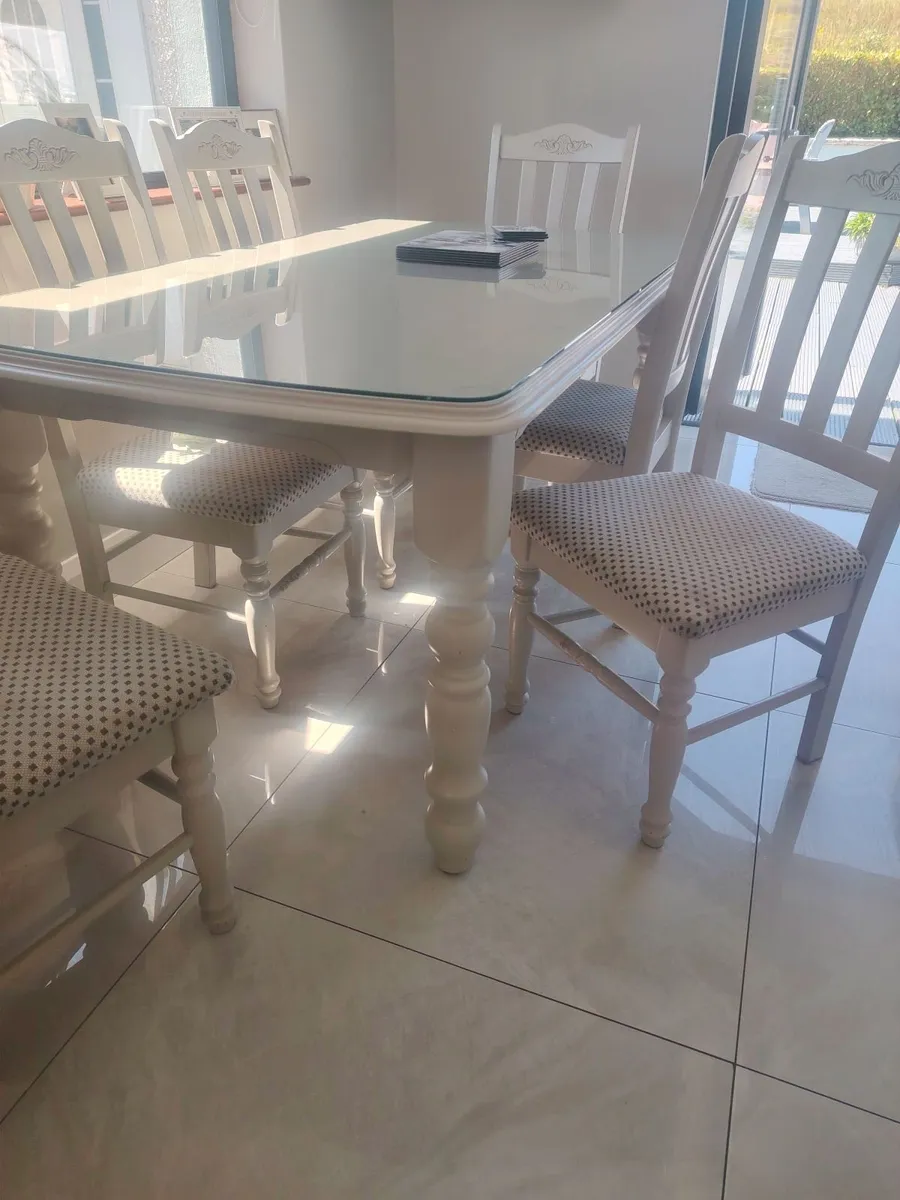 Dining Table & 6 Chairs - Image 2