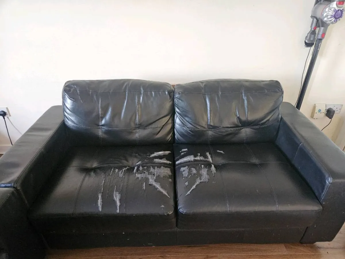 Free collection - 2x 3 seater sofa - Image 1