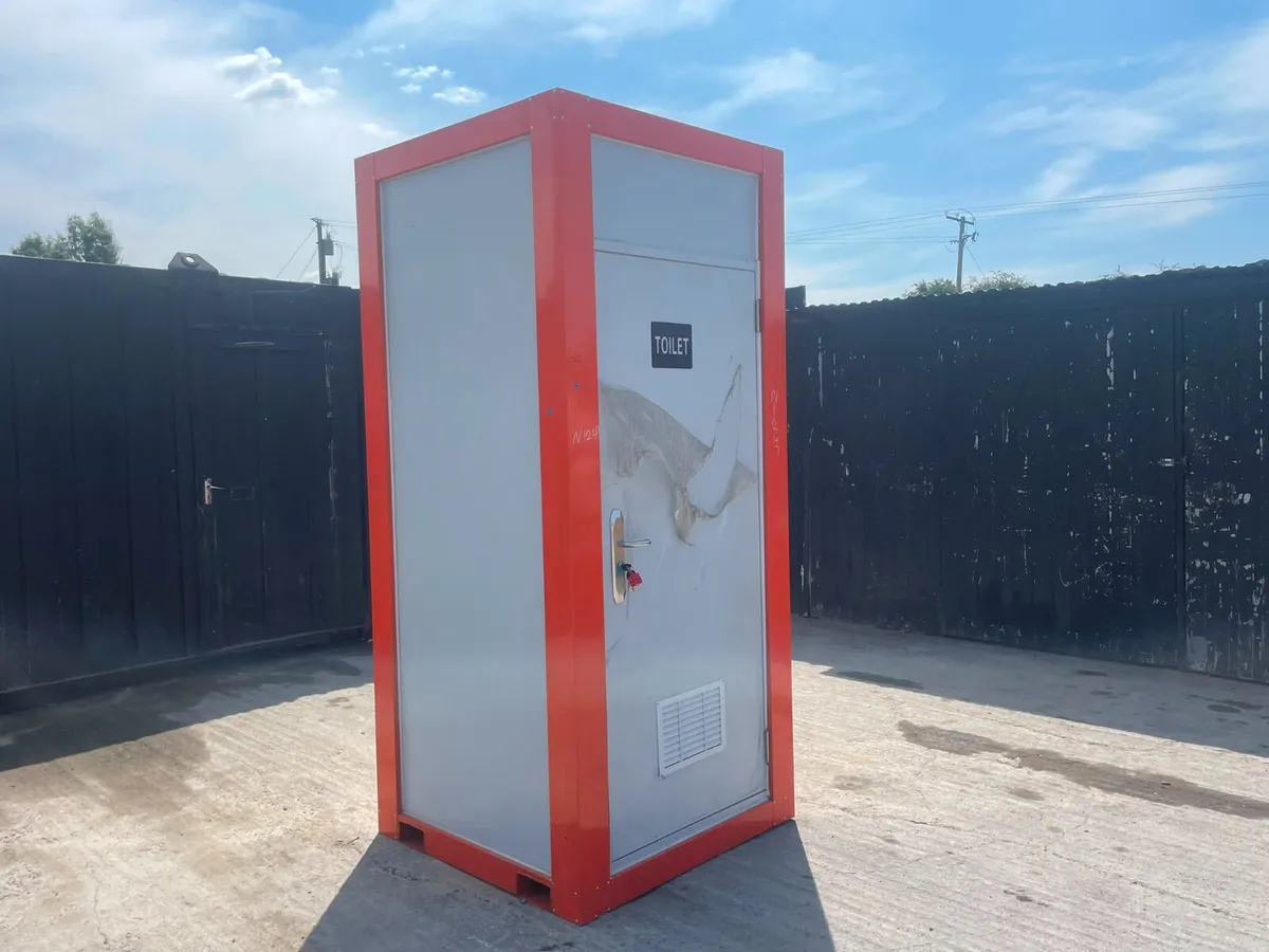 Portable Toilet Unit – Steel Framed Site Toilet - Image 1