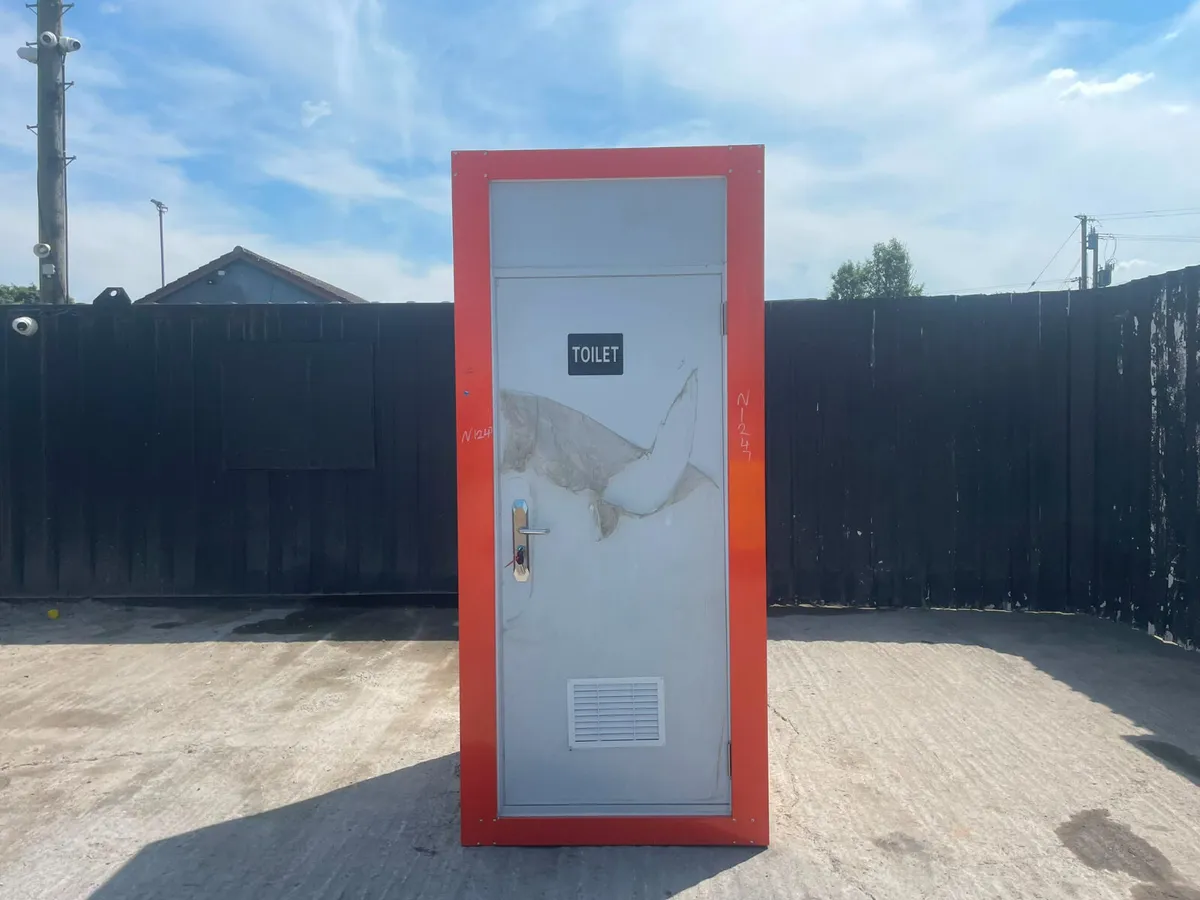 Portable Toilet Unit – Steel Framed Site Toilet - Image 2
