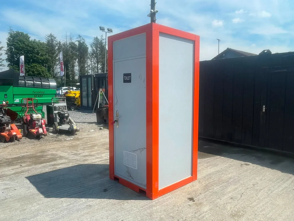 Portable Toilet Unit – Steel Framed Site Toilet - Image 3
