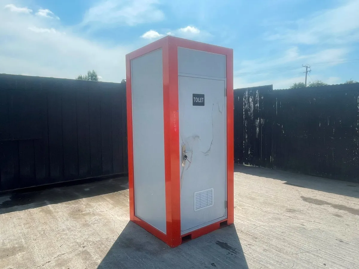 Portable Toilet Unit – Steel Framed Site Toilet - Image 1