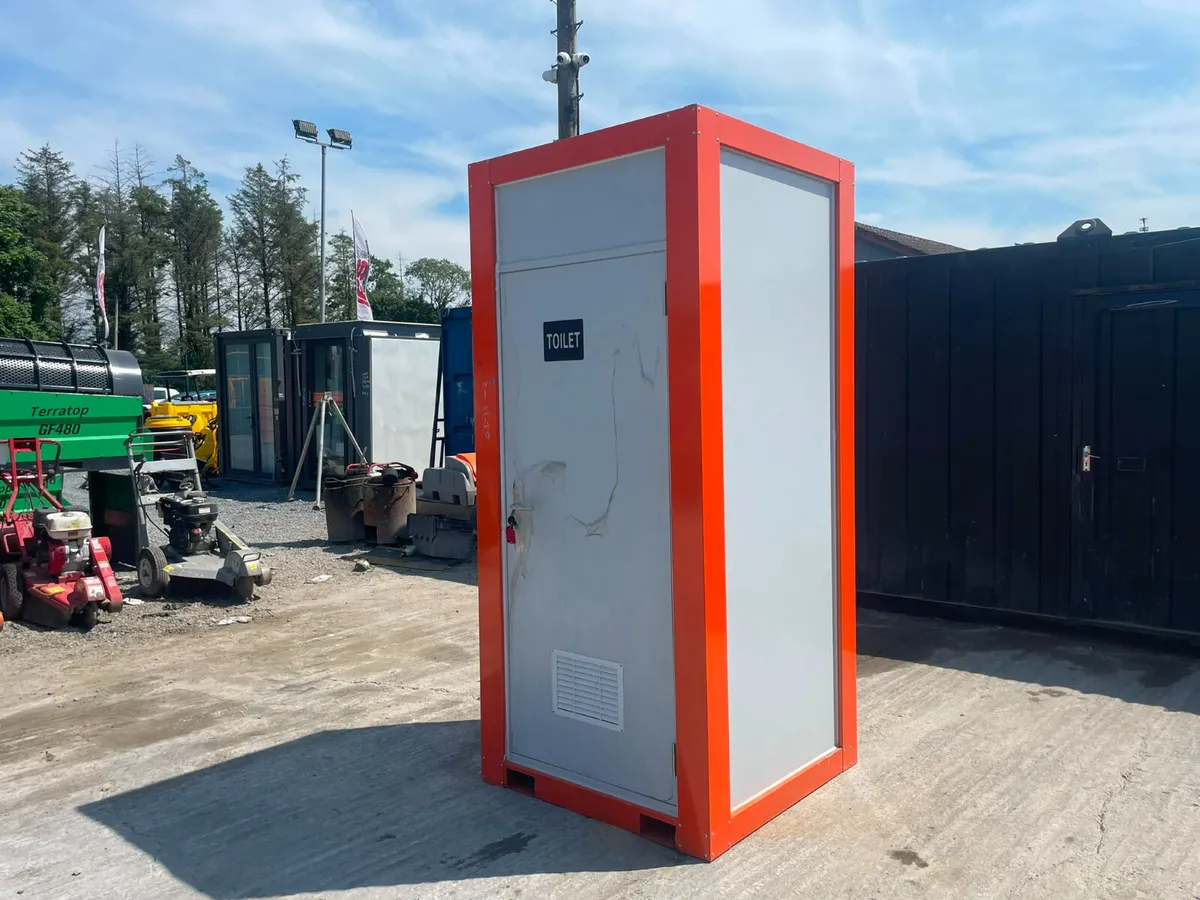 Portable Toilet Unit – Steel Framed Site Toilet - Image 3