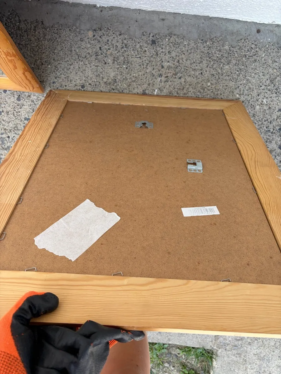 3 matching wooden pine mirrors €30 - Image 2