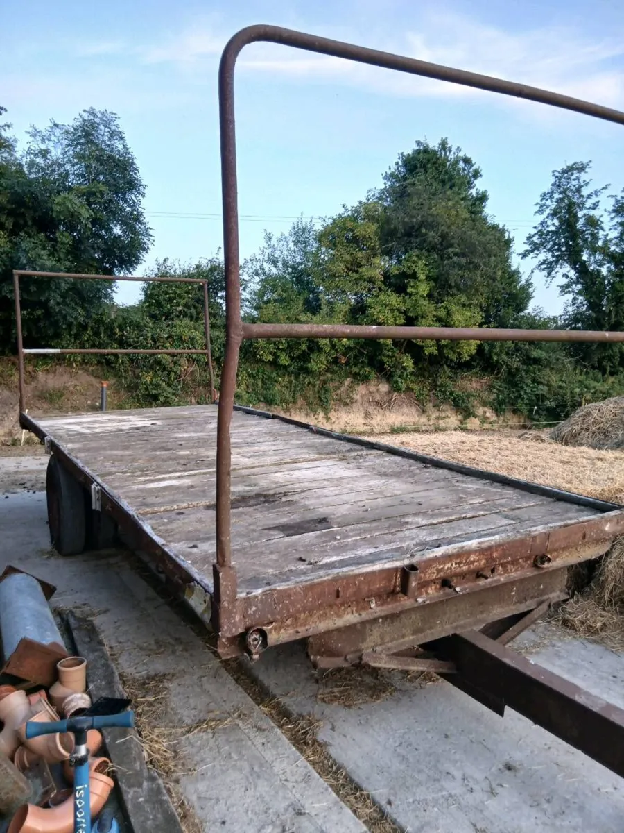 Bale trailer 18ft x 8ft - Image 2