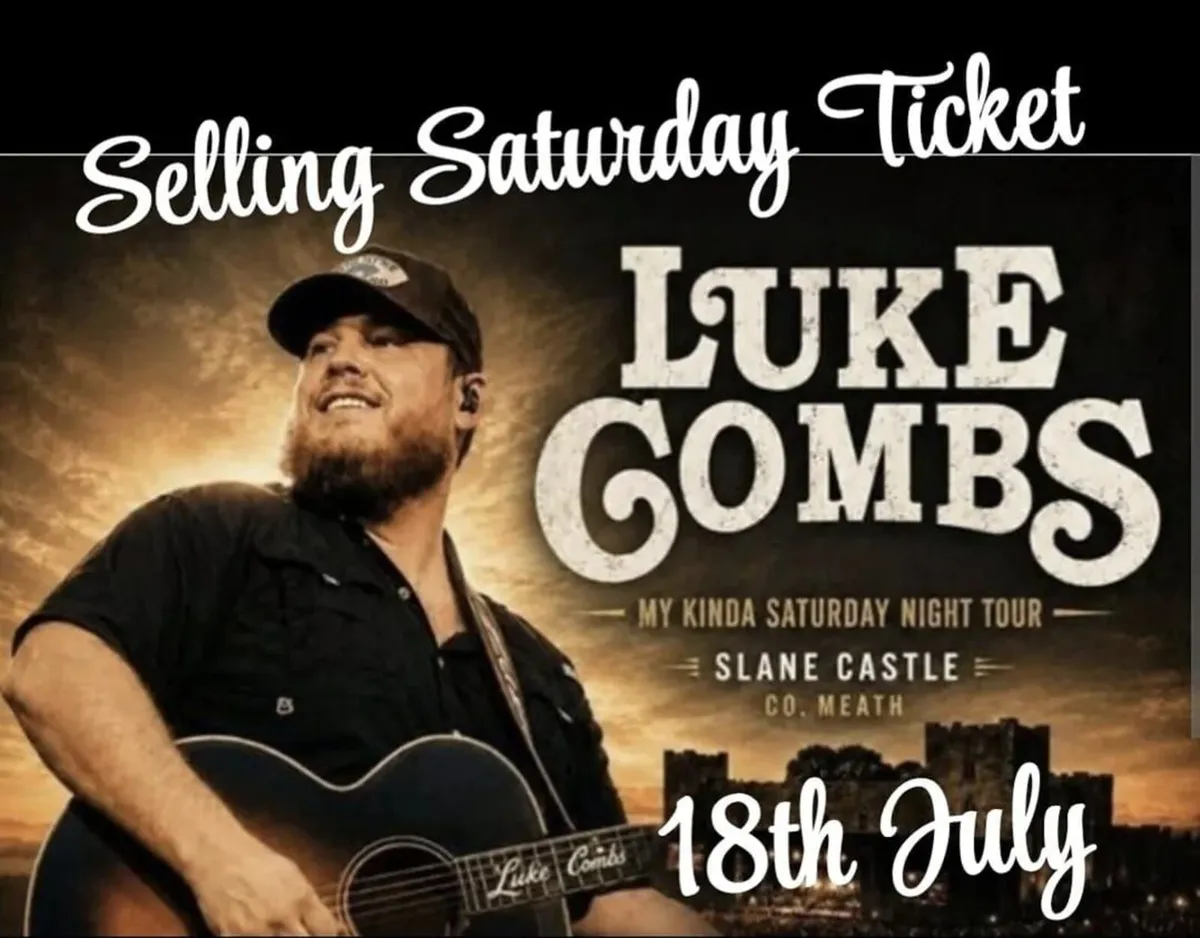 LUKE COMBS- Saturday
