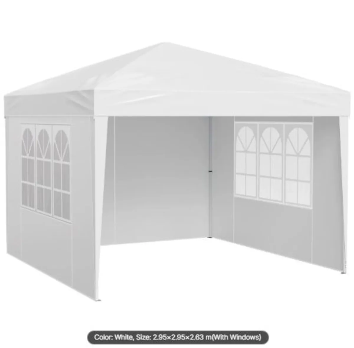 Pop Up Canopy,2.95 x2.95 m Instant Canopy Portable - Image 4