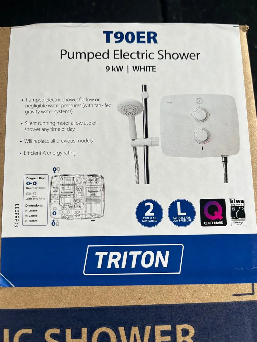 Triton T90ER Electric Shower - Brand New - Image 1