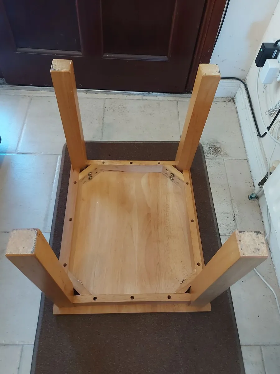 2 Sturdy Side Tables, very strong and in excellent - Image 4