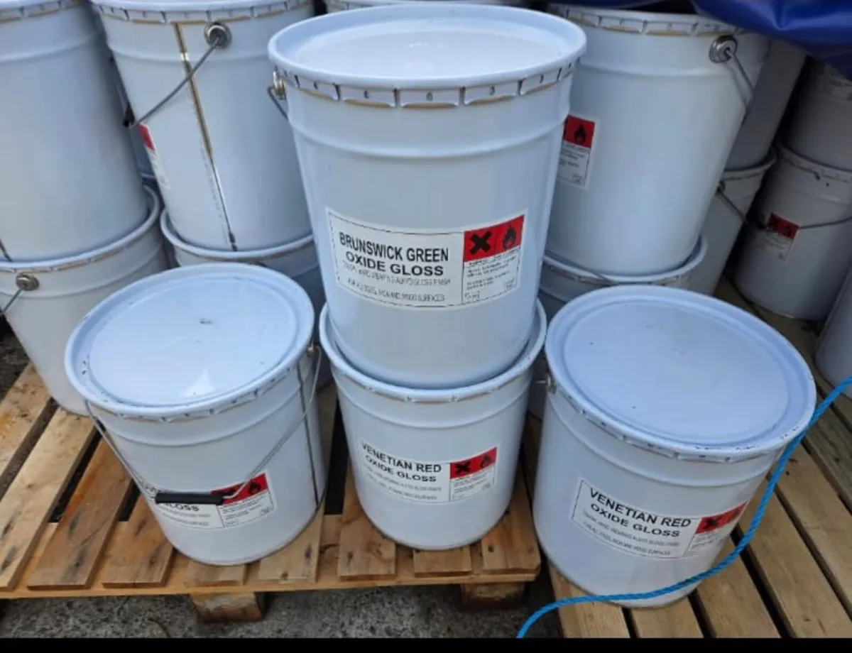 20ltr 80€ oxide paint available - Image 1